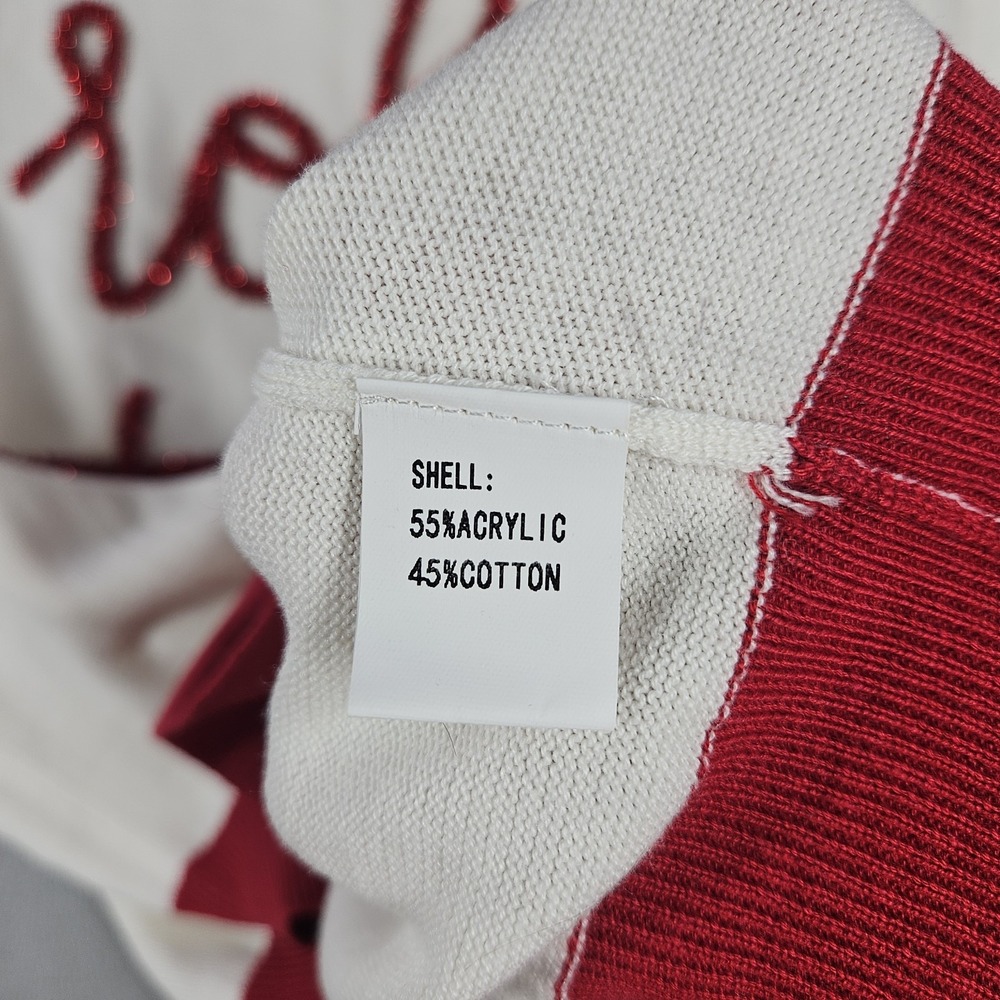 Queen of Sparkles Sweater Womens Small University of Alabama Roll Tide Game Day - Picture 4 of 10